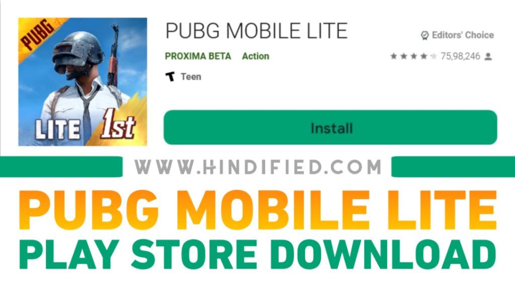 PUBG Mobile Lite Download Play Store APK